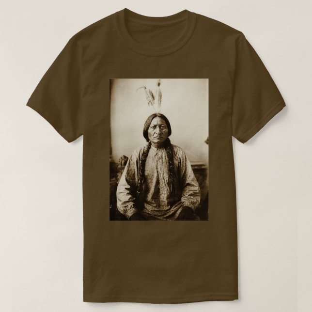 Camiseta Sitting Bull Hunkpapa Lakota (Diseño del anverso)