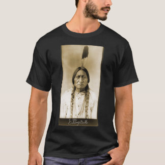 Camiseta Sitting Bull Lakota Chief Indigene Peoples Signatu