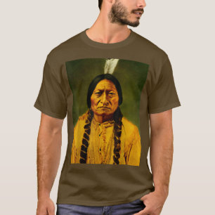 Camiseta Sitting Bull Lakota Siou Shaman Leader T 