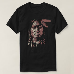 Camiseta Sitting Bull Native American Chief Indian Warrior