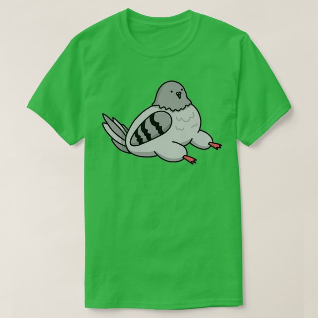 Camiseta Sitting Pigeon 1 (Diseño del anverso)