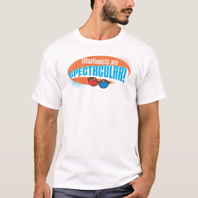 Camiseta ¡Situationists es espectacular! (Anverso)