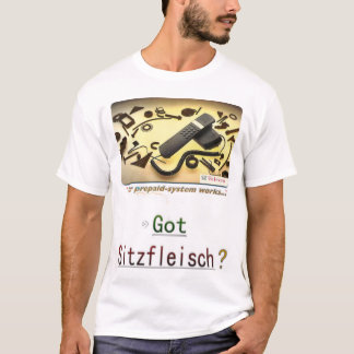 Camiseta ¿Sitzfleisch conseguido?