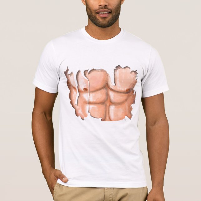 Camiseta Six pack Fun Shirt (Anverso)
