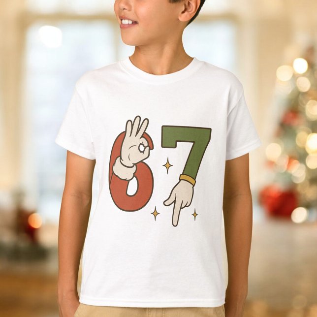 Camiseta Six Seven 67 6 7 Christmas Santa Elf Meme (Subido por el creador)