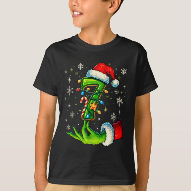 Camiseta Six Seven 67 Meme Funny Christmas Couple Matching  (Anverso)