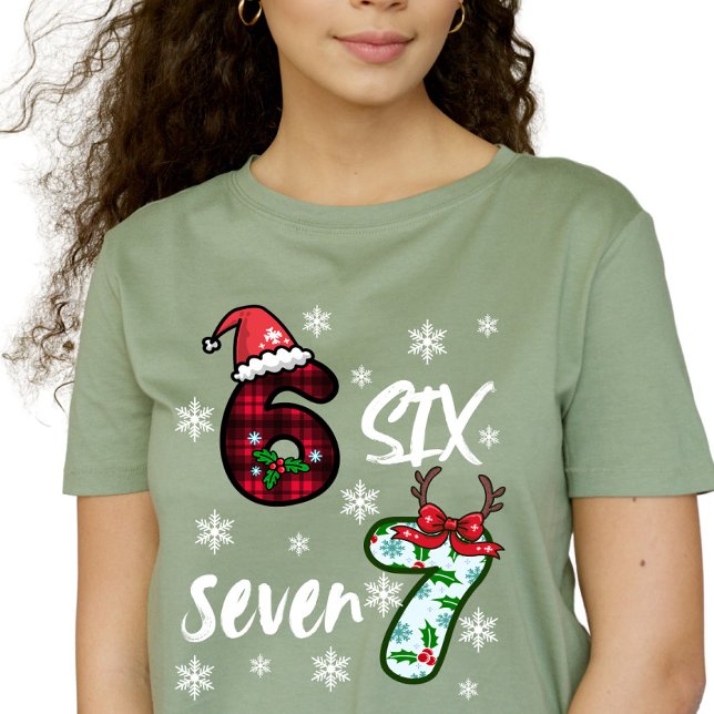 Camiseta Six Seven 6 7 Gen Alpha Meme Christmas  (Subido por el creador)