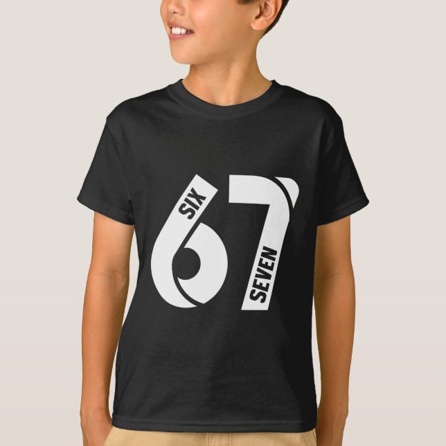 Camiseta Six Seven 6 7 Meme Funny Number 67 Let's Get Sendy (Anverso)
