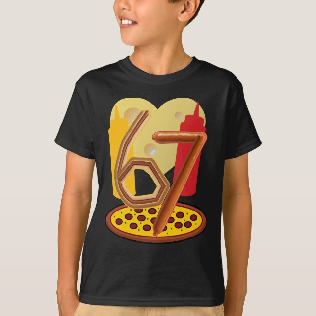 Camiseta six seven 6 7 t-shirts (Anverso)