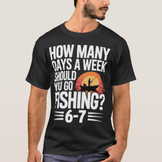 Camiseta Six Seven Fishing Respuesta – Cuántos Días a la Se