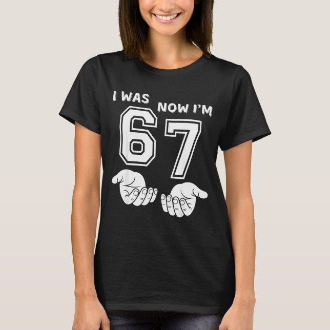 Camiseta Six Seven Meme 7 Year Old Birthday Shirt Was 6 Now (Anverso)