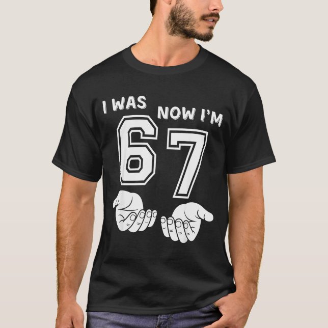 Camiseta Six Seven Meme 7 Year Old Birthday Shirt Was 6 Now (Anverso)