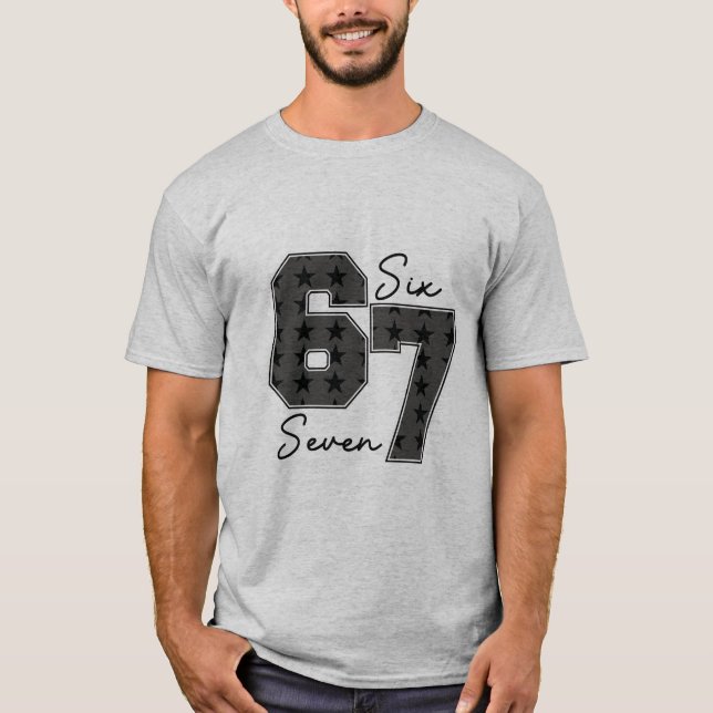 Camiseta Six Seven Pop Culture Vibe Graphic (Anverso)