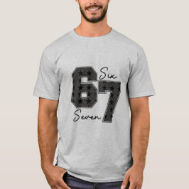 Camiseta Six Seven Pop Culture Vibe Graphic