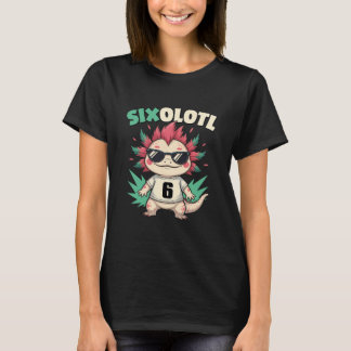 Camiseta Sixolotl – Funny Axolotl Halloween Number 6 Costum