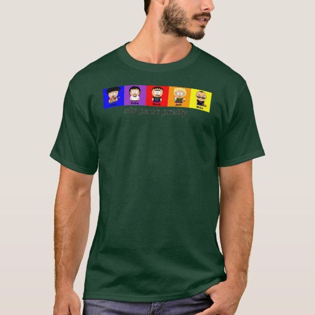 Camiseta sixpackgreenshirt123 (Anverso)