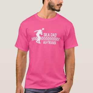 Camiseta SKA DAD reggae ska ropa para hombres Skinhead Mod 