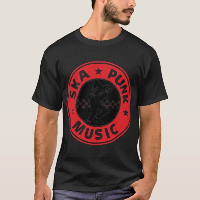 Camiseta Ska Punk Music friends boy (Anverso)
