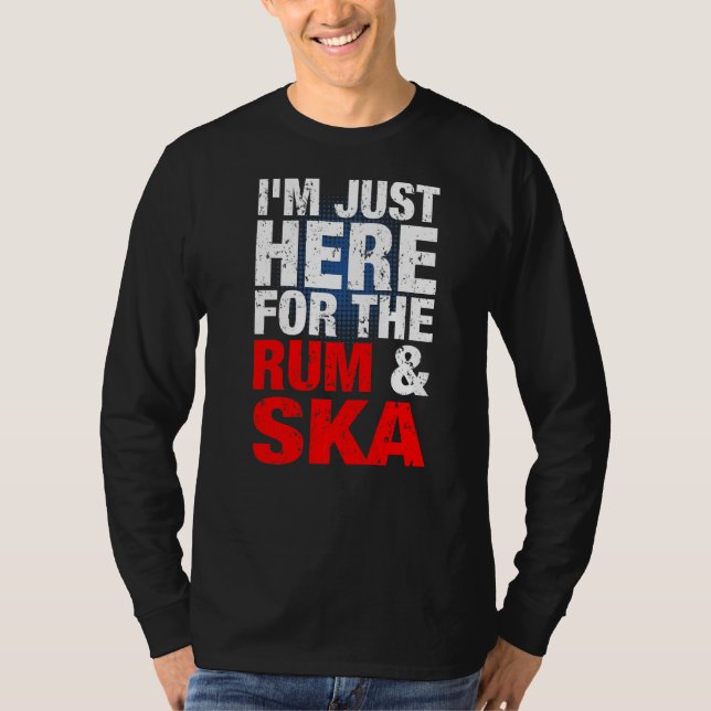 Camiseta Ska Y Rum Music Es Life Ska Reggae Punk Sco 1 (Anverso)