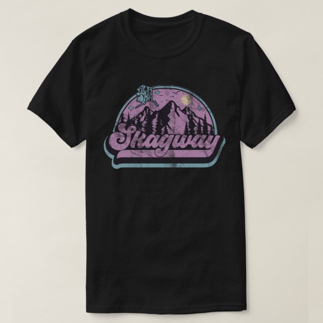 Camiseta Skagway, Alaska (Diseño del anverso)