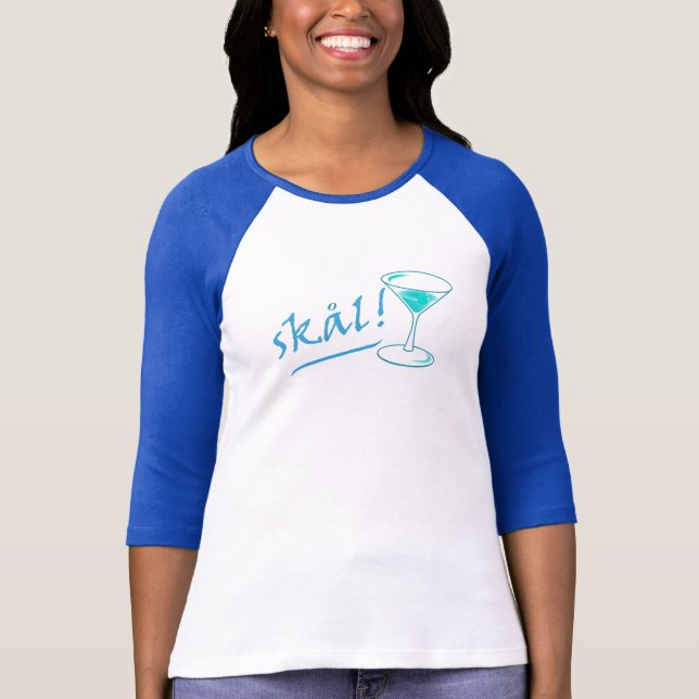 Camiseta ¡Skal! Tostada de consumición escandinava (Anverso)