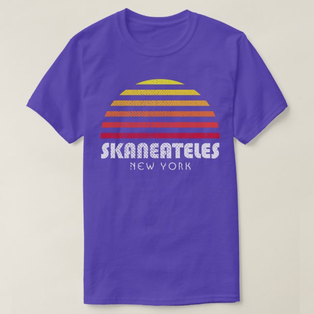 Camiseta Skaneateles NY Finger Lakes Lago Skaneateles Nueva (Diseño del anverso)