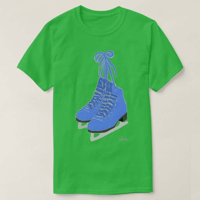 Camiseta Skate 528 azul (Diseño del anverso)