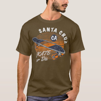 Camiseta Skate Board Retro Vintage Santa Cruz