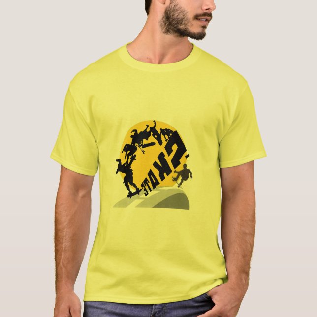 Camiseta skate board T-Shirt (Anverso)