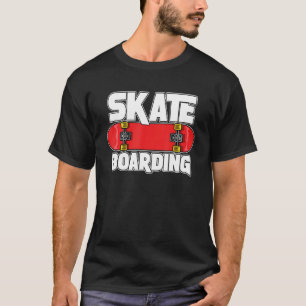 Camiseta Skate Boarding Para Skateboarder