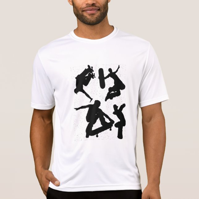 Camiseta Skate Boarding Park Sports Fun Skun Leader (Anverso)