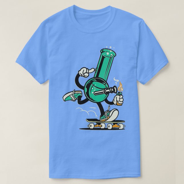 Camiseta Skate Bong (Diseño del anverso)