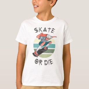Camiseta Skate o muere Skateboard Boy