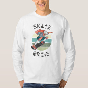 Camiseta Skate o muere Skateboard Boy