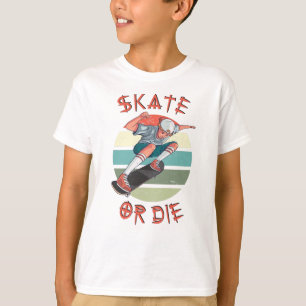 Camiseta Skate o muere Skateboard Boy