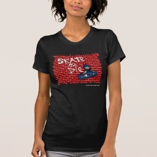 Camiseta Skate or Die Ladies Twofer Sheer (Ajustado)