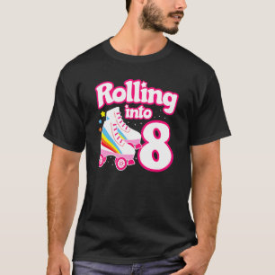 Camiseta Skate P Y 8Cumpleaños Patinaje sobre ruedas P Y