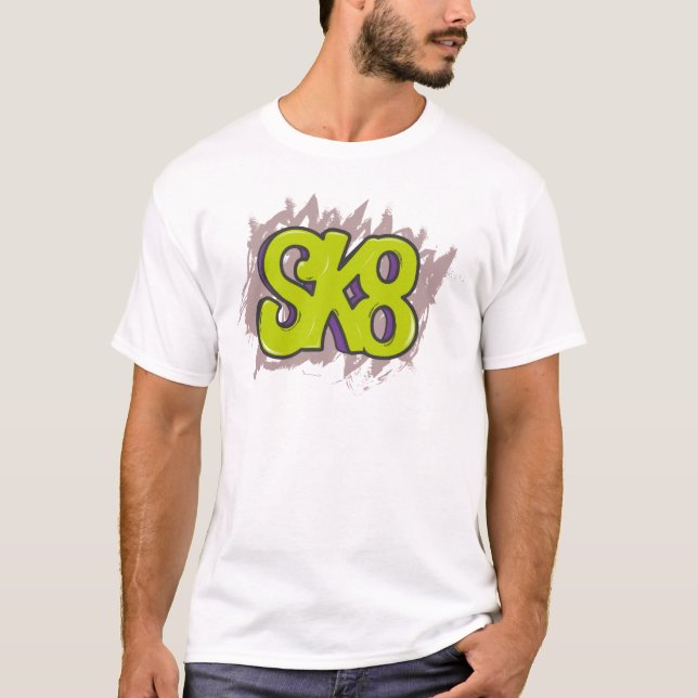 Camiseta Skate SK8 Lifestyle (Anverso)