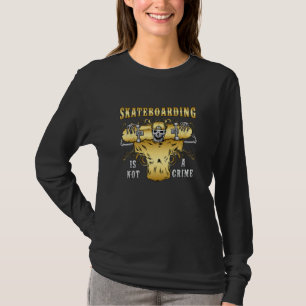 Camiseta Skate Skateboard Skateboarding Gift Idea