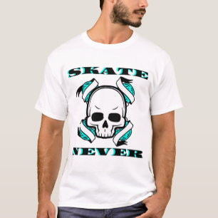Camiseta Skate Skull Nunca Muere