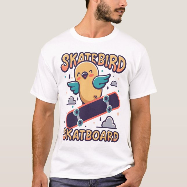 Camiseta Skatebird (Anverso)