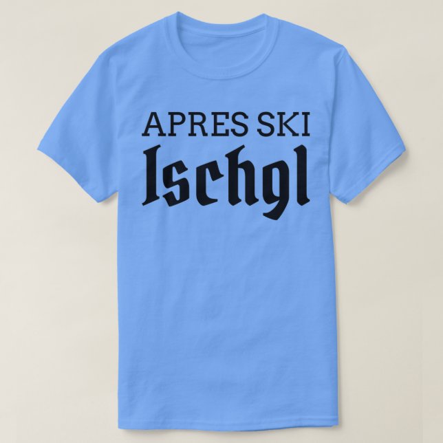 Camiseta Skateboard Apres Ischgl 1 (Diseño del anverso)
