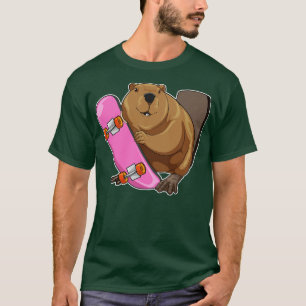 Camiseta Skateboard de Beaver