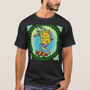 Camiseta Skateboard de rana
