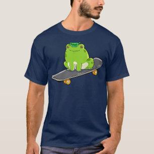 Camiseta Skateboard de rana