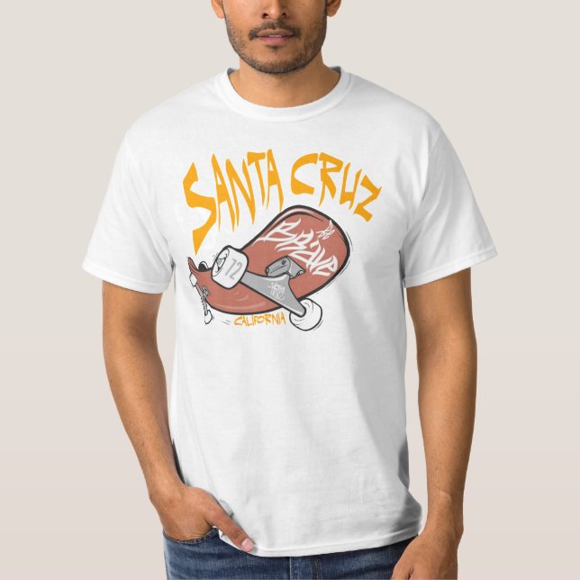 Camiseta Skateboard de Santa Cruz, California (Anverso)