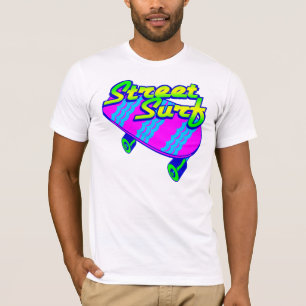 Camiseta Skateboard de surf Retro Street de Corey Tiger 80