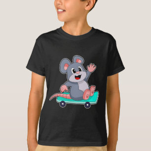 Camiseta Skateboard del ratón