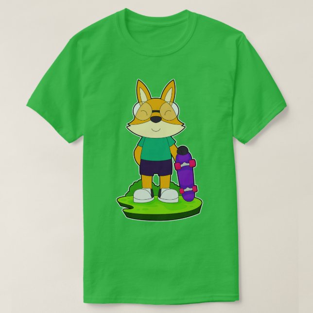 Camiseta Skateboard Fox (Diseño del anverso)