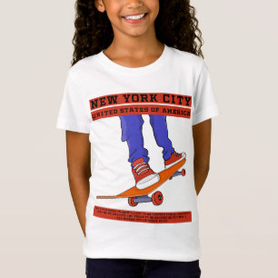 Camiseta Skateboard Guay de Nueva York